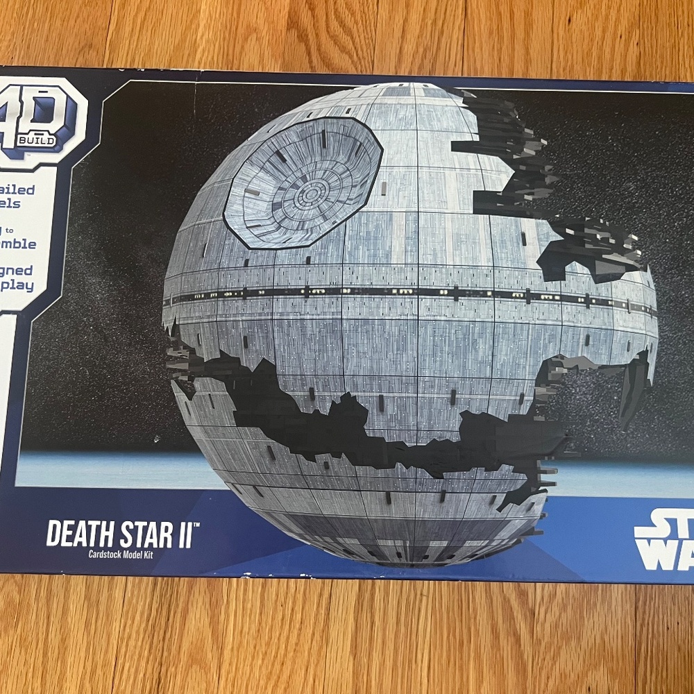 disney 3d Star Wars death star II puzzle